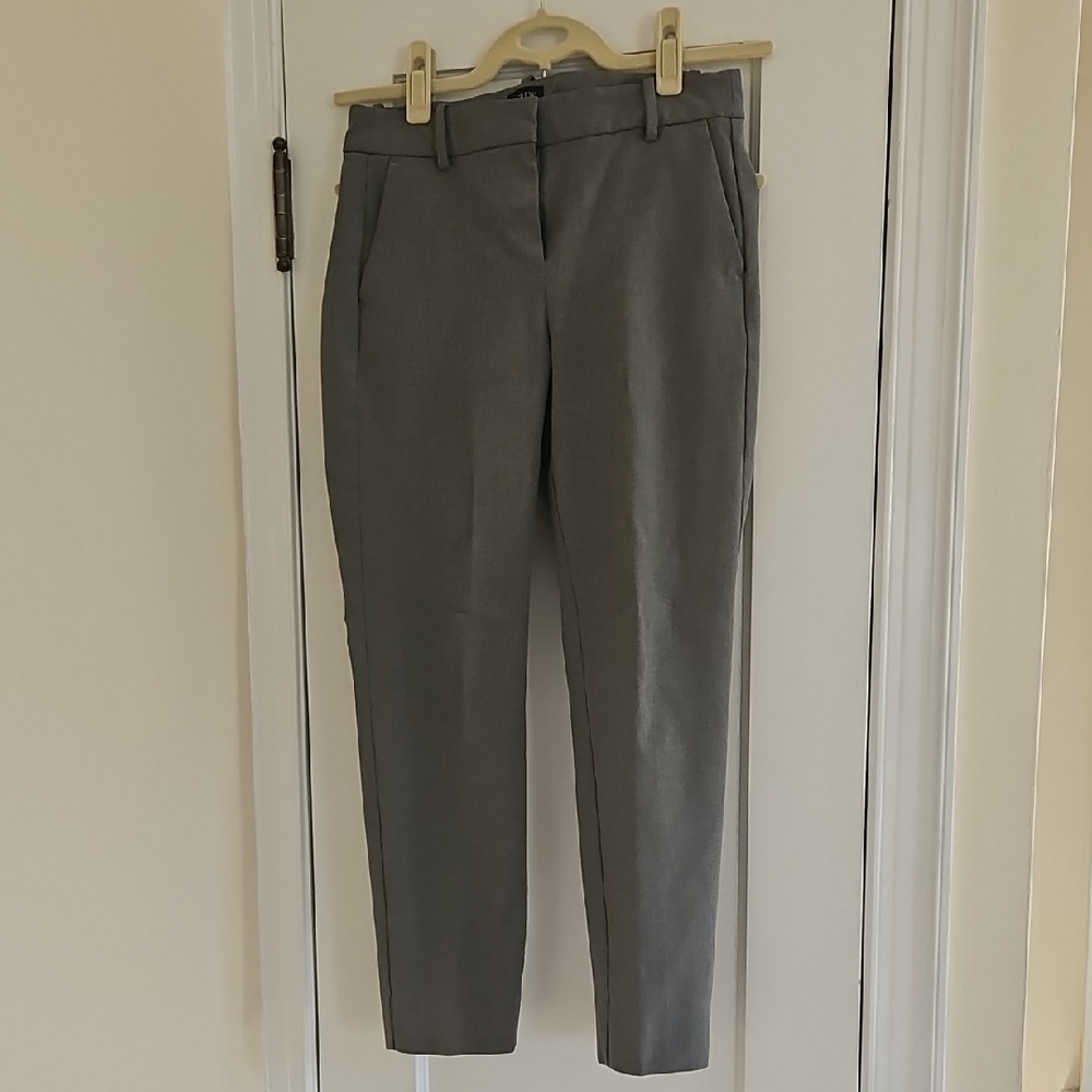 J. Crew Women's Ruby Gray Pants - Size 4